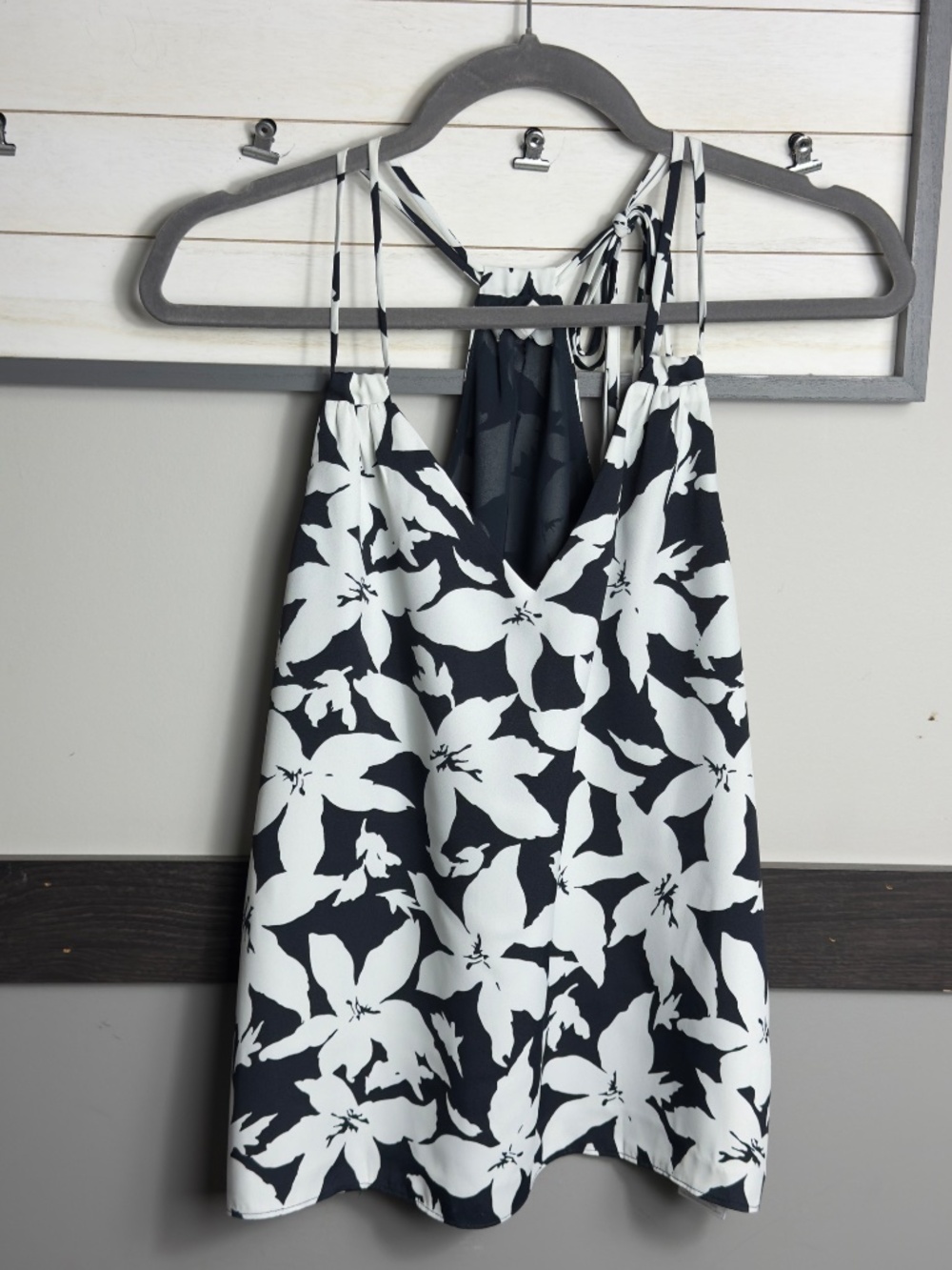 JOIE floral Hawaii pattern spaghetti strap blouse Size small